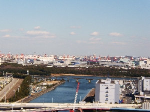 東側バルコニーからの景観　賃貸物件